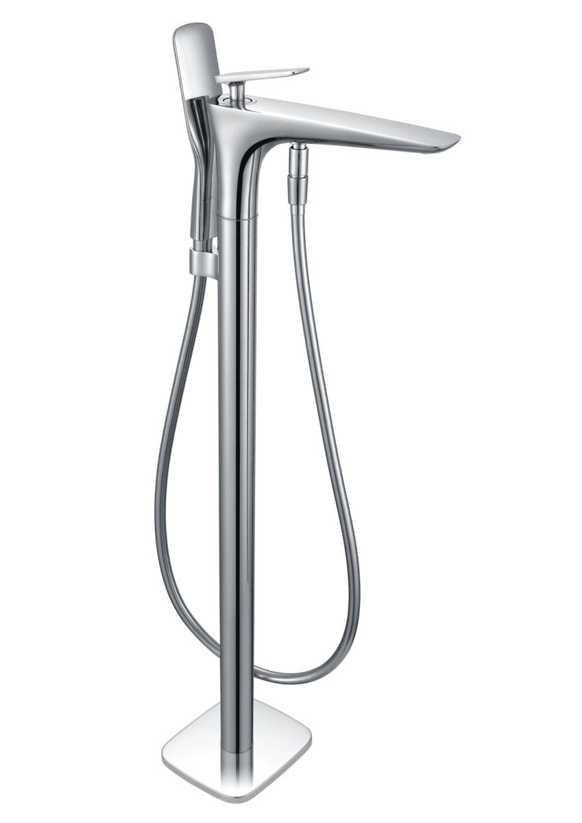 Смеситель для ванны AltroBagno Aperto AltroBagnoAperto020201Cr напольный хром