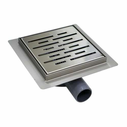 Душевой трап Azario AZZ3150 15х15 нержавеющая сталь