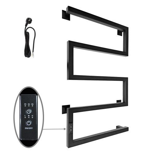 Полотенцесушитель электрический Altasan ШалимарПроф ШалимарПроф8050ЧМ 50х85 черный