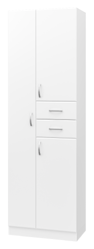 Шкаф-пенал Misty Пеналы Э-05060-01Бк 60х190 напольный цвет белый