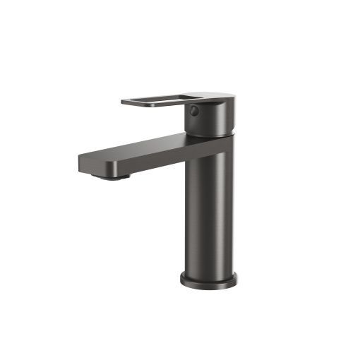 Смеситель Tokito KOBE TOK-KOB-1011 на раковину вороненая сталь