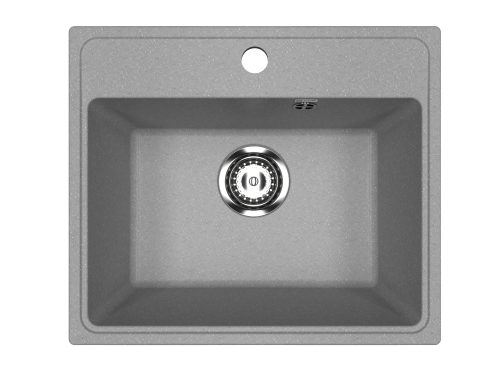 Кухонная мойка Uperwood ECON UPD-408 4910201233 50х40 цвет серый поверхность матовая