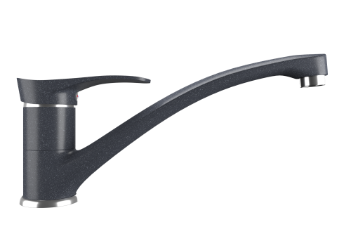 Смеситель для кухни Ulgran Classic U-003-343 на мойку черный