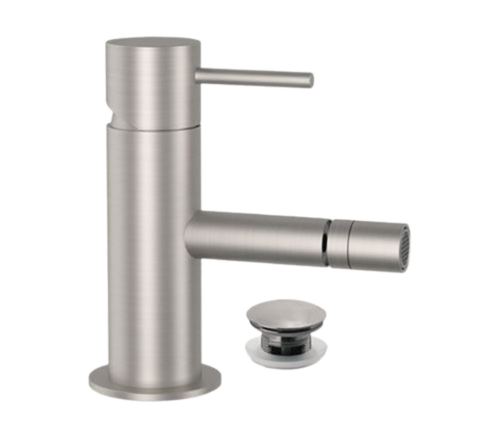 Смеситель Remer X Style Inox SSX20B на биде нержавеющая сталь