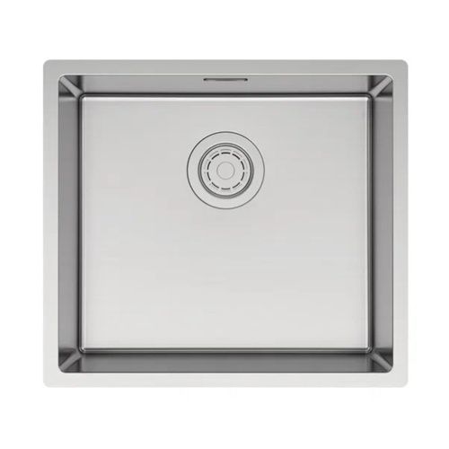 Кухонная мойка Paulmark LASSAN 49 UNI LA49-BS 40х45 цвет нержавеющая сталь поверхность брашированная