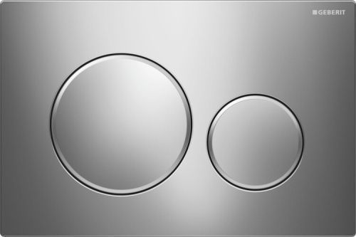 Клавиша смыва механическая Geberit Sigma20 115.882.KH.1 цвет белый/хром