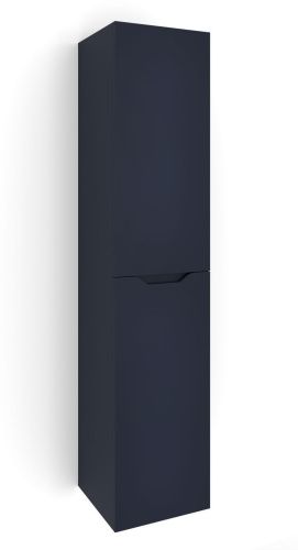 Шкаф-пенал Aquanet Практика 00330462 30х140 подвесной цвет синий