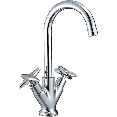 Смеситель для кухни Haiba HB4099 на мойку хром