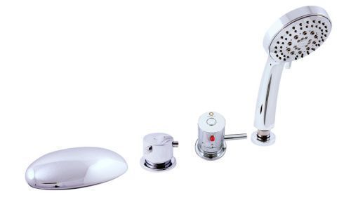 Смеситель RavSlezak DT270.5P на борт ванны хром