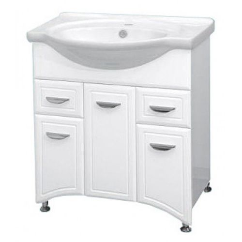 Тумба под раковину Misty Дрея Э-Дре01076-012Я 70х30 напольная цвет белый