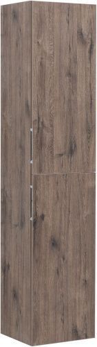 Шкаф-пенал Aquanet Алвита New 00334189 40х160 подвесной цвет коричневый