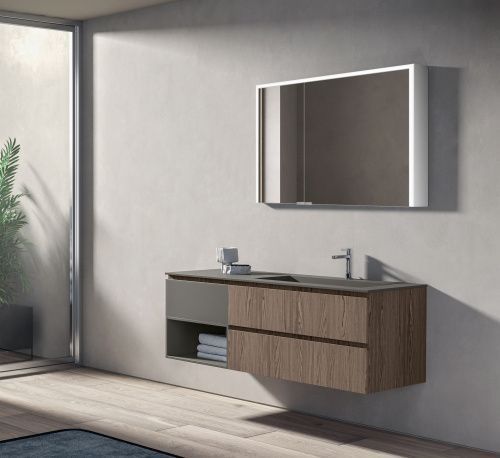 Зеркало-шкаф Esbano ESMI5010NS 100х70 подвесной