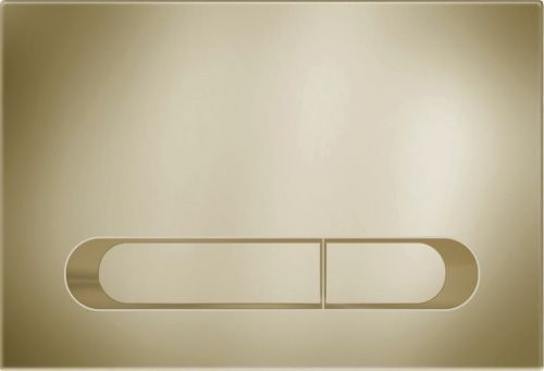 Клавиша смыва механическая KK POL M09 350/PBG/050-00-00 цвет золото