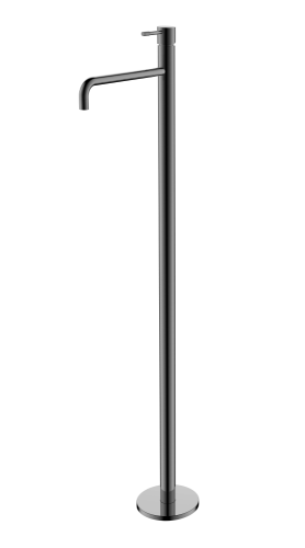 Смеситель Boheme Uno 107-SGM напольный золото