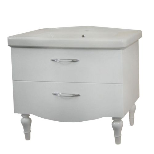 Тумба под раковину Azario LUXURY CS00058285 100х60 напольная цвет белый