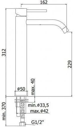 Смеситель для раковины Paffoni Light LIG081NKNSP на столешницу никель - фото 2