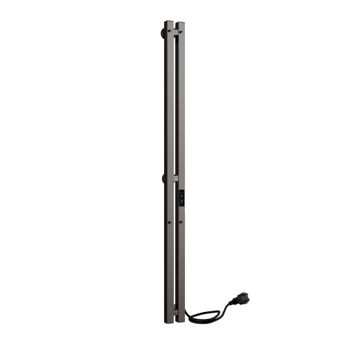 Полотенцесушитель электрический Indigo Style PRO LSPRE120-10GNSRt 10х120 оружейная сталь