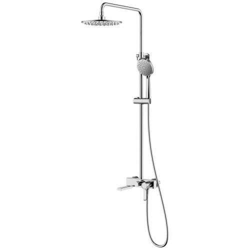 Душевая стойка Azario Infinity AZ-VBQ238U11C-1MF1J19A-ZH3394A-HB1153 настенная цвет хром