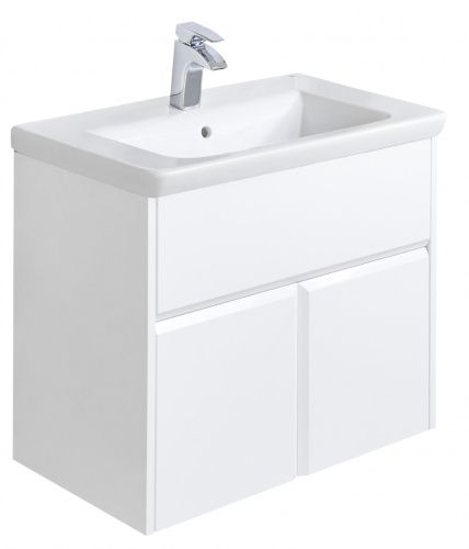 Тумба под раковину Roca UP ZRU9303011 70х40 подвесная цвет белый