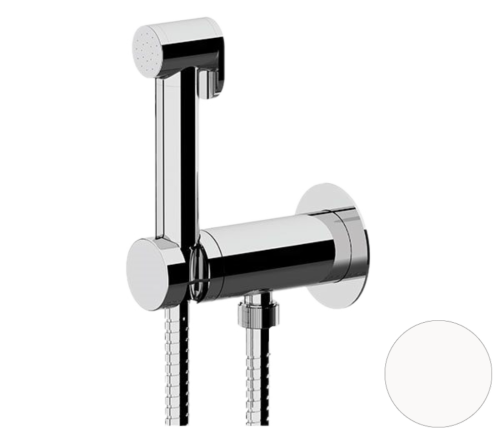 Гигиенический душ со смесителем Remer X61PWBO белый