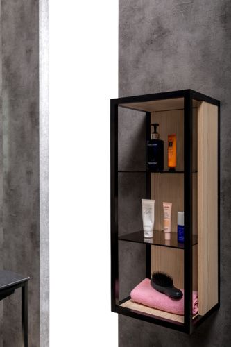 Шкаф Armadi Art Loft 895-L 30х80 подвесной цвет бежевый