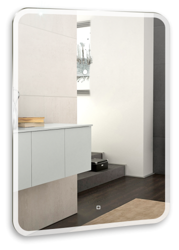 Зеркало с подсветкой Azario Стив ФР-00001800 80х100