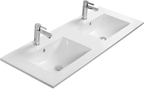 Раковина керамическая IBX Yasmin PORC1202S 120х50 накладная цвет белый