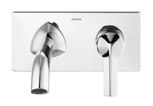 Смеситель для раковины Arrow AG4205CP встраиваемый в стену хром