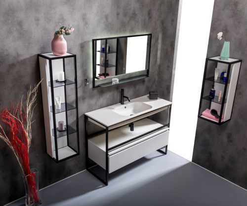 Раковина керамическая Armadi Art Vallessi 838-120-W 120х50 встраиваемая цвет белый 1 отверстие под смеситель