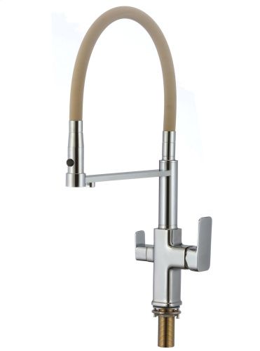 Смеситель для кухни Savol S-L1809-12 на столешницу хром