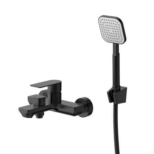 Смеситель для ванны Milardo Maze MAZBL00M02 настенный черный