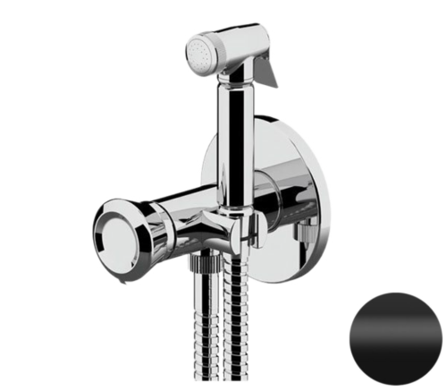 Гигиенический душ со смесителем Remer ET65NO черный