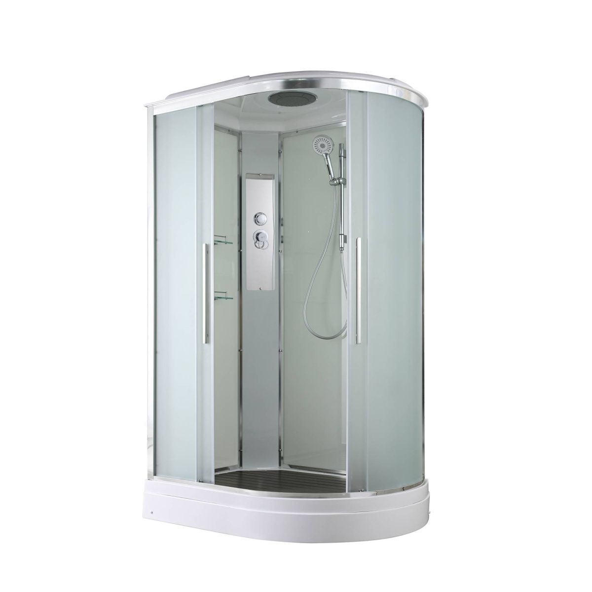 Душевая кабина AvaCan EM EM2812L 120х80 асимметричная с крышей ориентация левая