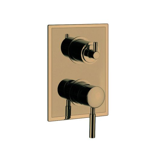 Смеситель для душа RGW Gllon 07030090-07 встраиваемый в стену бронза