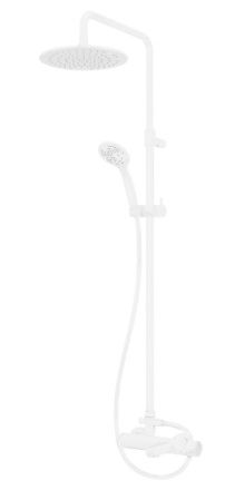 Душевая стойка Cezares CZR CZR-B-CVD-BIO настенная цвет белый