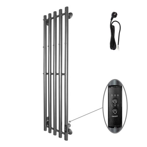 Полотенцесушитель электрический Altasan АргоЛюкс АргоЛюкс12027Г 25х120 серый