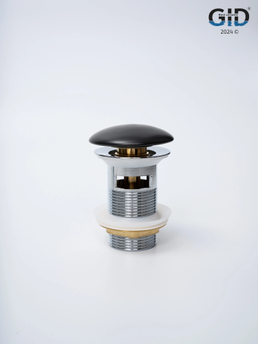 Донный клапан Gid Minucia 74407K черный