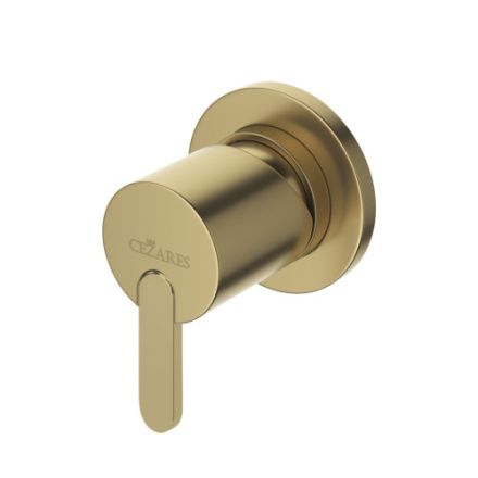 Смеситель Cezares LEAF LEAF-DIM-SR встраиваемый в стену золото