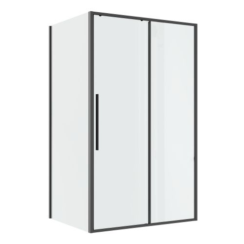 Душевой уголок Niagara Nova NG-34-13AGR-A90GR-34 130х90 стекло прозрачное профиль графит без поддона