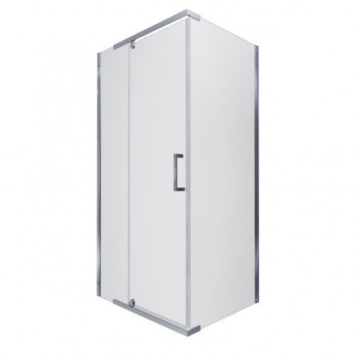 Душевой уголок Тритон Терра-Хром Щ0000072197 120х90 стекло прозрачное профиль хром без поддона