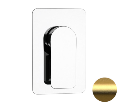 Смеситель для душа Remer Infinity I30BG встраиваемый в стену золото