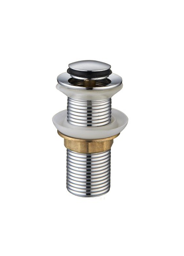 Донный клапан для раковины CeramaLux RD014 хром - фото 3