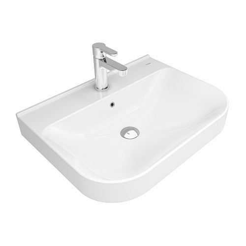 Раковина Kale LOFT 310200200446 60 см подвесная цвет белый 1 отверстие под смеситель