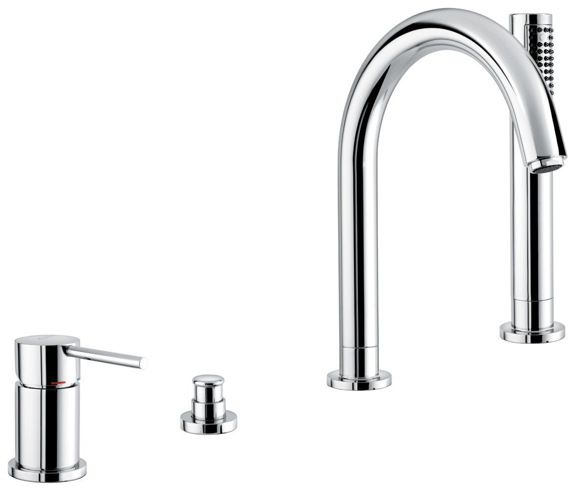 Смеситель Emmevi Piper 45120/CR на борт ванны хром