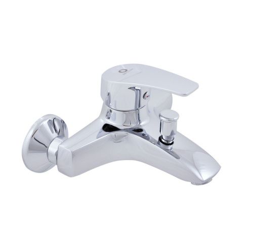 Смеситель для ванны и душа RavSlezak KONGO K054.5 настенный хром