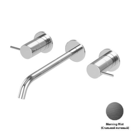 Смеситель для раковины Cezares LEAF LEAF-BLI3L-20-L-MM встраиваемый в стену хром