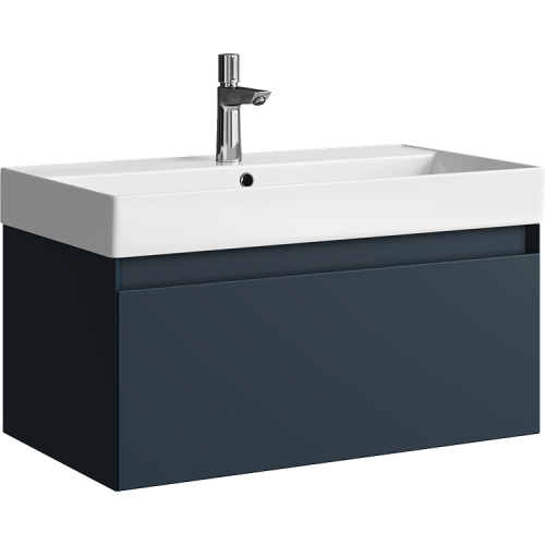 Тумба под раковину Aqwella Y GE01081GRM 80х50 подвесная цвет серый