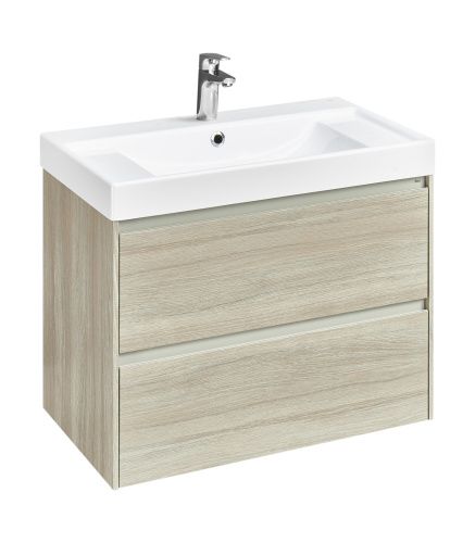 Тумба под раковину Roca Ona A857630512 80х50 подвесная цвет коричневый