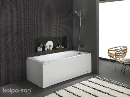 Ванна акриловая Kolpa-San EVELIN 590240 170х75 пристенная прямоугольная без каркаса