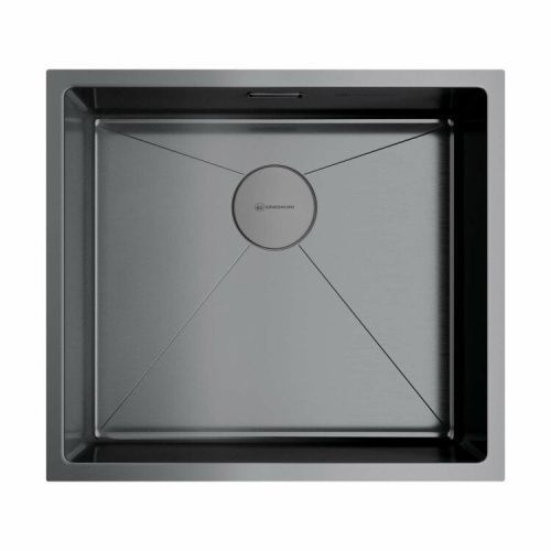 Кухонная мойка Omoikiri TAKI 4973524 50х45 цвет вороненая сталь поверхность полированная